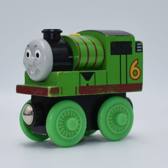 PERCY Early Engineer Thomas & Friends Wooden Railway Train Tank Engine 2009 - Picture 1 of 9